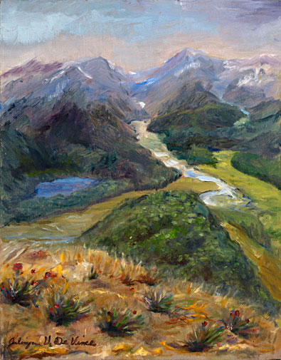 Landscape Oil Paintings - Oil on Canvas Landscape Painting for Sale