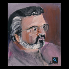 Steve S - Oil Portrait, Oil Painting