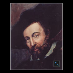 Rubens Portrait – Reproduction, Oil Painting