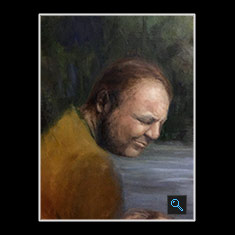 Oil on canvas Portrait